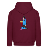 Worms - burgundy