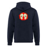 Skulls - navy