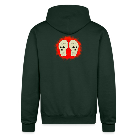 Skulls - Dark Green