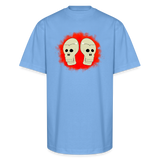 Skulls Shirt - sky blue