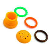 5ml Hamburger Silicone Container