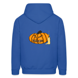 Jack O Latern - royal blue