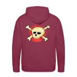 Skull N Bones - burgundy