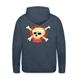 Skull N Bones - heather denim