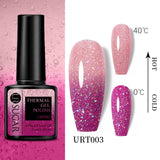 UR SUGAR 7.5ml Luminous Thermal Gel Nail Polish 2 In 1
