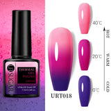 UR SUGAR 7.5ml Luminous Thermal Gel Nail Polish 2 In 1