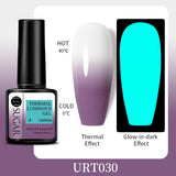UR SUGAR 7.5ml Luminous Thermal Gel Nail Polish 2 In 1