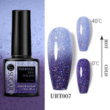 UR SUGAR 7.5ml Luminous Thermal Gel Nail Polish 2 In 1