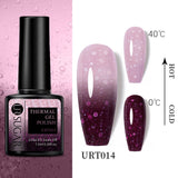 UR SUGAR 7.5ml Luminous Thermal Gel Nail Polish 2 In 1