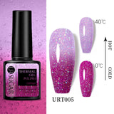 UR SUGAR 7.5ml Luminous Thermal Gel Nail Polish 2 In 1