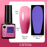 UR SUGAR 7.5ml Luminous Thermal Gel Nail Polish 2 In 1