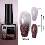 UR SUGAR 7.5ml Luminous Thermal Gel Nail Polish 2 In 1