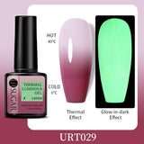 UR SUGAR 7.5ml Luminous Thermal Gel Nail Polish 2 In 1