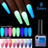 UR SUGAR 7.5ml Luminous Thermal Gel Nail Polish 2 In 1