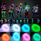 Glow Wire Cable LED 1m/3m/5m