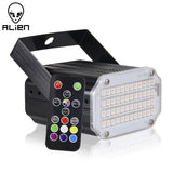 ALIEN 48 LED RGB UV White Strobe Lights