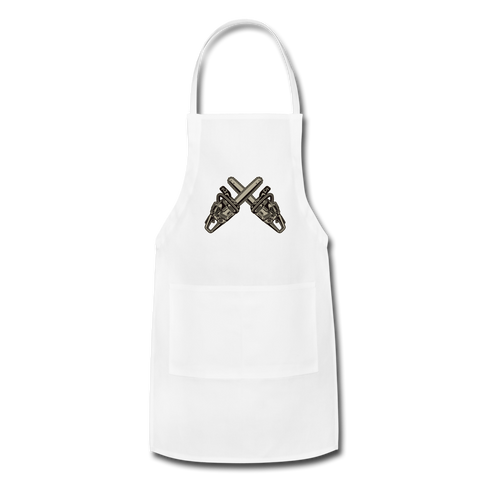 Butchers Apron - white