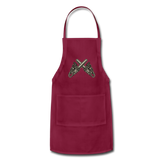 Butchers Apron - burgundy